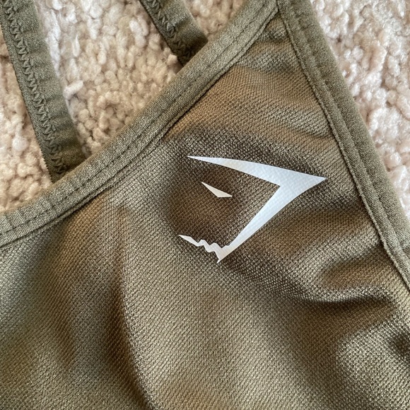 Gymshark Olive Green Energy Seamless Sports Bra - Picture 4 of 7